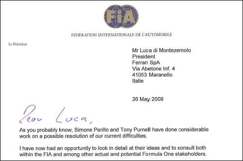 Письмо от 26 мая 2009