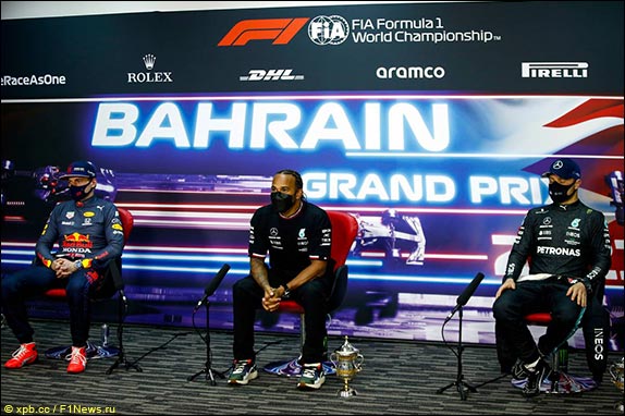 Пресс-конференция после Гран При Бахрейна
