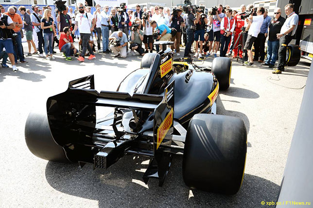 Прототип резины 2017 года Pirelli представила в Монако