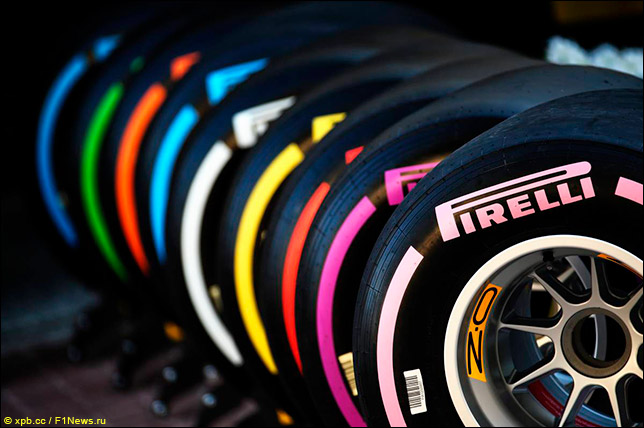 Семь составов сликов Pirelli