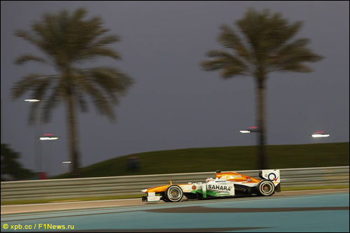 Пол ди Реста на Гран При Абу-Даби