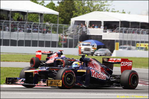Пилоты Toro Rosso на Гран При Канады