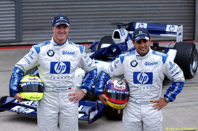 Ральф Шумахер и Хуан-Пабло Монтойя, 2004 год