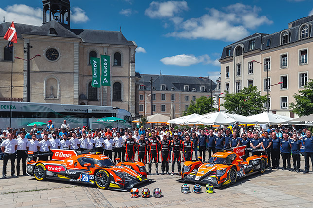 Команда G-Drive Racing в Ле-Мане