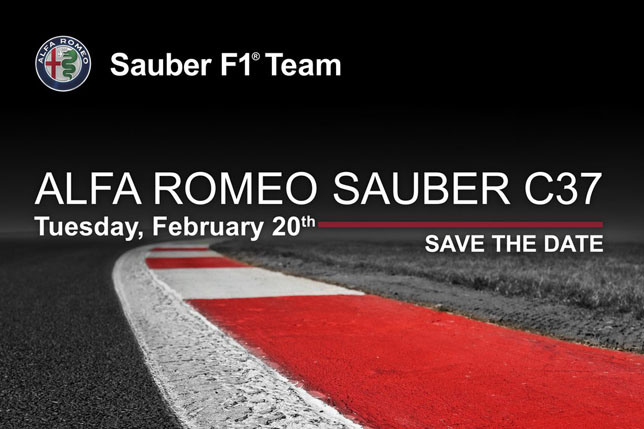 Дата презентации Sauber C37