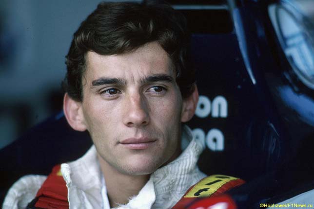 Айртон Сенна на Гран При Бразилии 1984 года