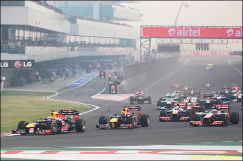Старт Гран При Индии