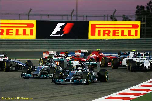Старт Гран При Бахрейна