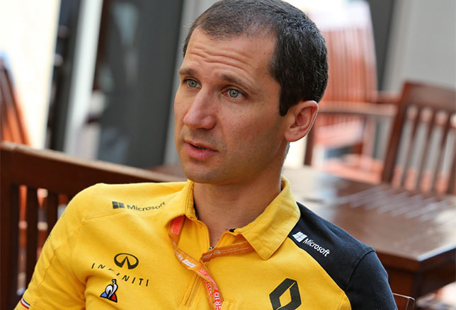 Реми Таффен, главный моторист Renault