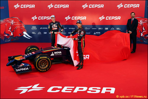 Презентация Scuderia Toro Rosso STR9