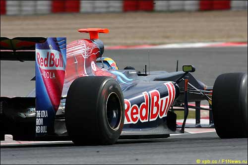 Toro Rosso на тестах в Барселоне