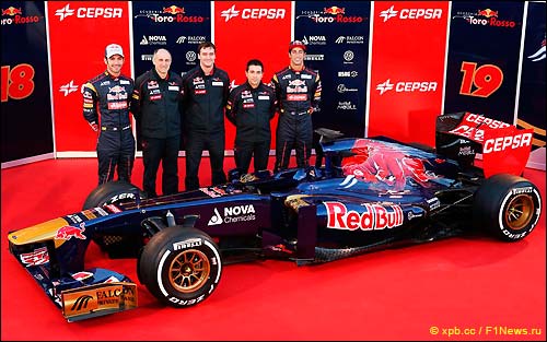 Презентация Scuderia Toro Rosso