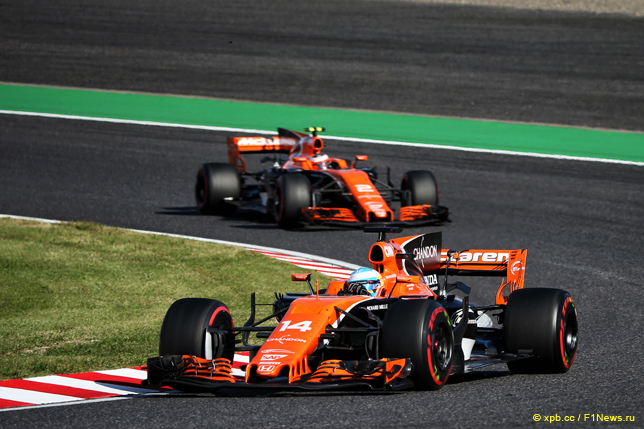 Гран При Японии. Гонщики McLaren