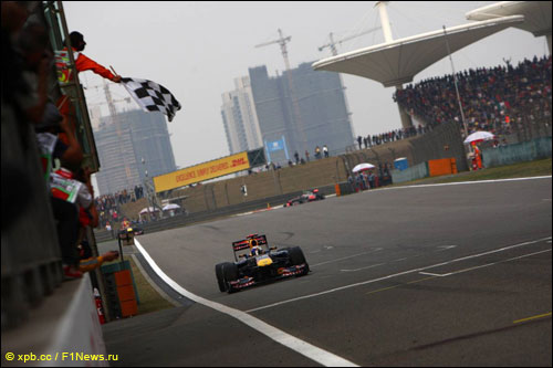 Себастьян Феттель закончил Гран При Китая вторым