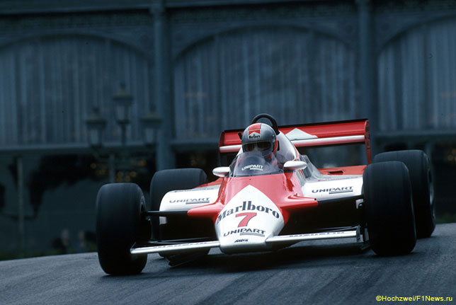 Джон Уотсон за рулём McLaren, Гран При Монако 1982 года