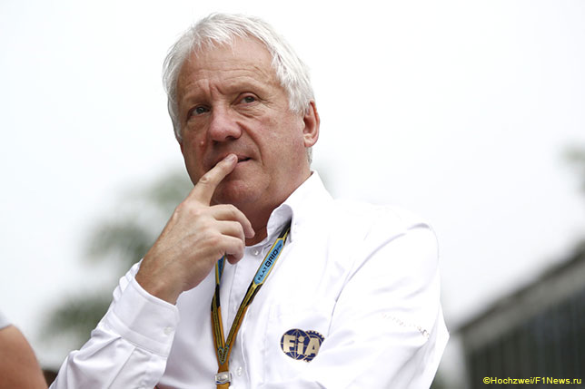 Чарли Уайтинг, директор гонок FIA