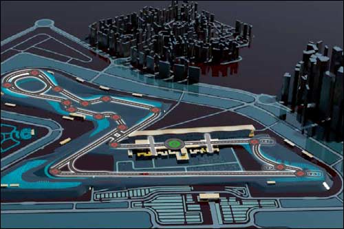 Схема будущей трассы Buddh International Circuit