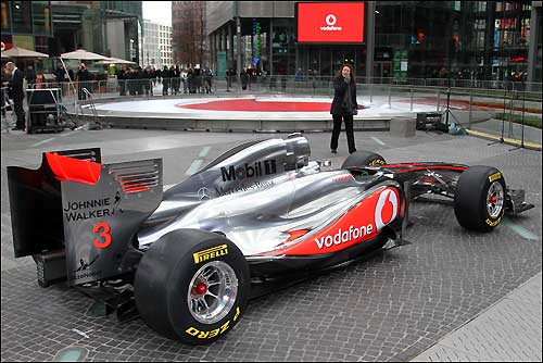 McLaren MP4-26 на берлинской презентации