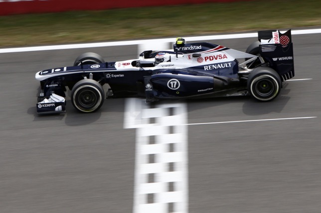 Валттери Боттас за рулём машины Williams, 2013 год