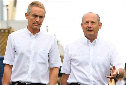 Руководство McLaren: Мартин Уитмарш и Рон Деннис