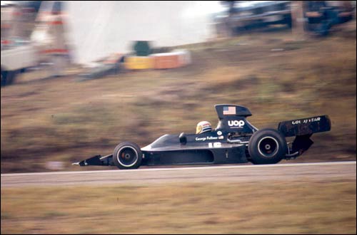 Джордж Фоллмер за рулем Shadow на Гран При Канады 1973 года 