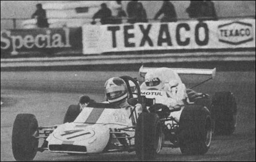 Салливан на трассе этапа британской Ф3, 1973 год