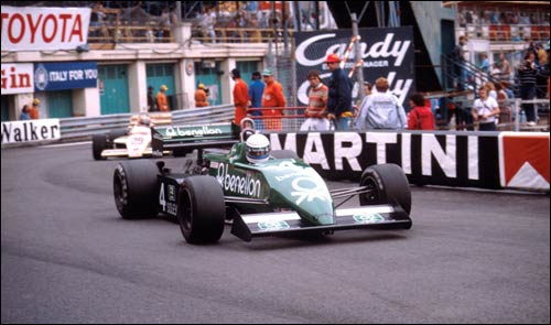 Дэнни Салливан за рулем Tyrrell на Гран При Монако 1983 года