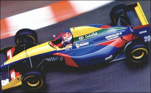 Эрик Комас на Гран При Монако 1993 года финишировал лишь 12-м 