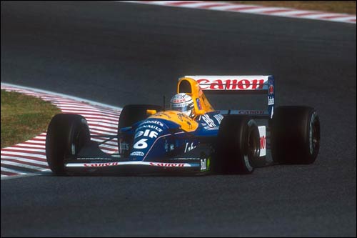 Победитель Гран При Японии 1992 года Риккардо Патрезе