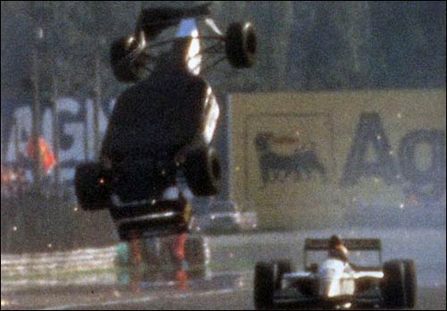 Ставший культовым финиш Кристиана Фиттипальди на Гран При Италии 1993 года
