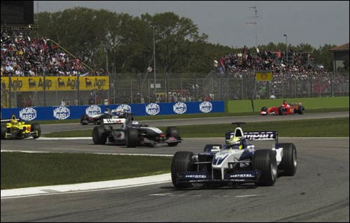 Первую победу альянсу Williams-BMW принес Ральф Шумахер на Гран При Сан-Марино 2001 года