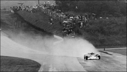 Джеймс Хант мчится к чемпионскому титулу. Гран При Японии 1976 года