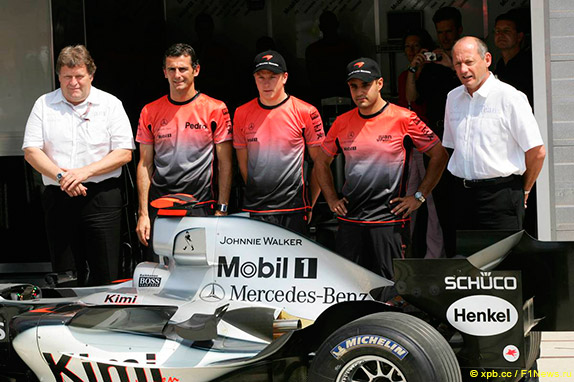 Команда McLaren представляет своего нового титульного спонсора - Johnnie Walker