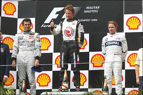 Подиум Гран При Венгрии'06