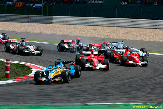 Старт Гран При Европы 2006 года