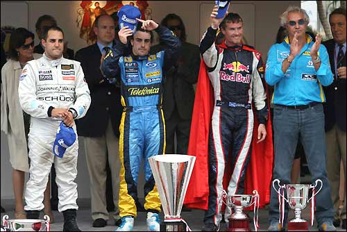 Подиум Гран При Монако'06