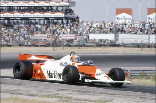 McLaren MP4 - первое творение Барнарда для Формулы 1