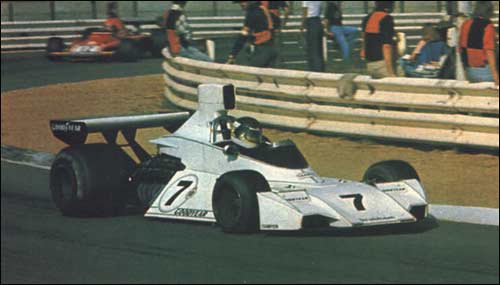 Победа Карлоса Рейтемана за рулем Brabhan BT44 на Гран При ЮАР 1974 года стала первой для машин Гордона Марри