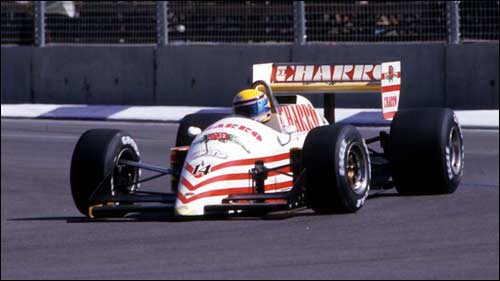 Роберто Морено ведет AGS к шестому месту в Гран При Австралии 1987 года