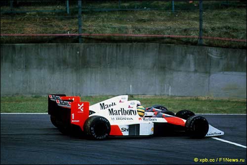 Столкновение Айртона Сенны (№1) и Алена Проста на Гран При Японии 1989 года