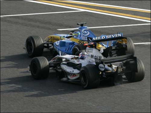 Всего Кими выиграл 18 гонок Ф1. Одну из самых красивых побед он одержал на Гран При Японии 2005 года, где стартовал 17-м и опередил Джанкарло Физикеллу на последнем круге