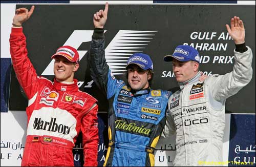 Трио сильнейших пилотов десятилетия - Шумахер, Алонсо и Райкконен