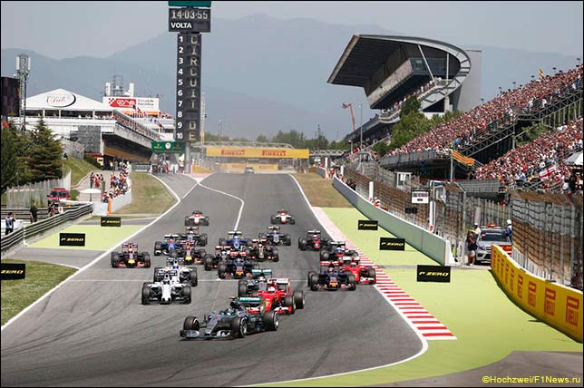 Старт Гран При Испании 