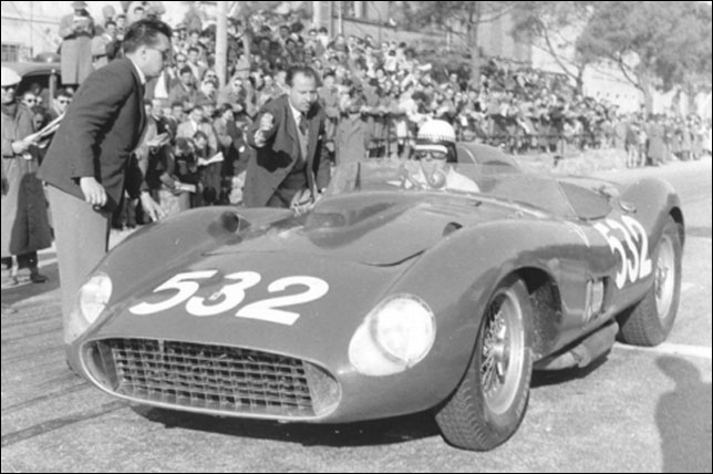 Вольфганг фон Трипс на Mille Miglia (1957 год)