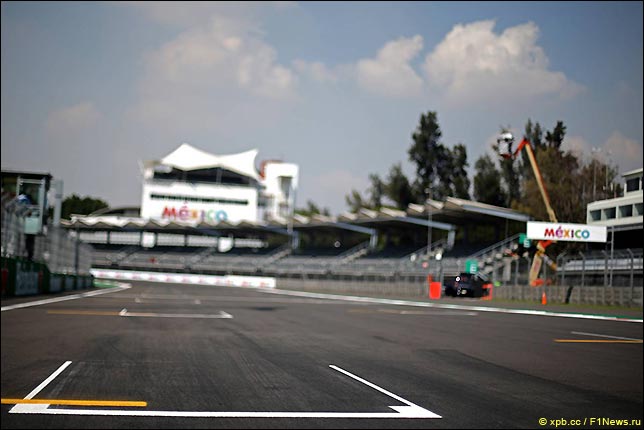 Стартовое поле Гран При Мексики 2018