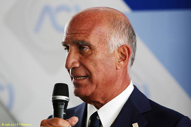 Анжело Стикки Дамиани, президент национального автоклуба Италии