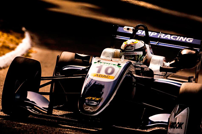 Роберт Шварцман на машине Prema европейской Формулы 3, 2018 год