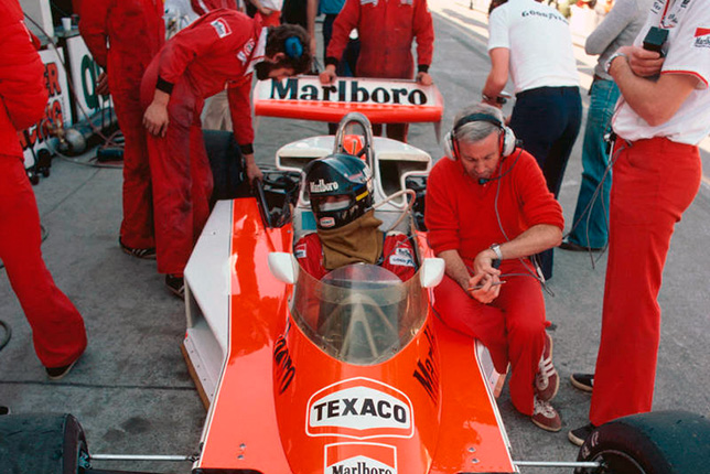 Джеймс Хант на Гран При Канады 1976 года. Фото McLaren