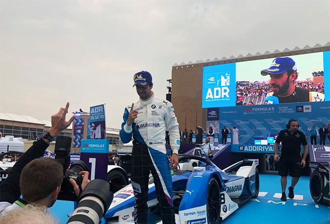 Антониу Феликс да Кошта - победитель первой гонки нового сезона Формулы E