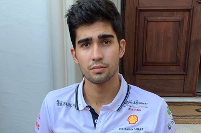 Хуан-Мануэль Корреа (фото из Instagram гонщика)